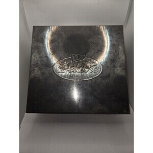 Vtg Delacre Tin Box Metal Cookie Biscuit Container Advertisement 9-1/8 x 8-1/2